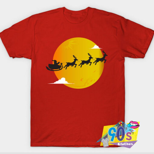 New Happy Christmas Day With Santa T Shirt.jpg