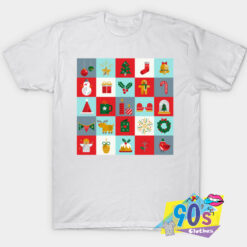 New Merry Christmas Pattern T Shirt.jpg