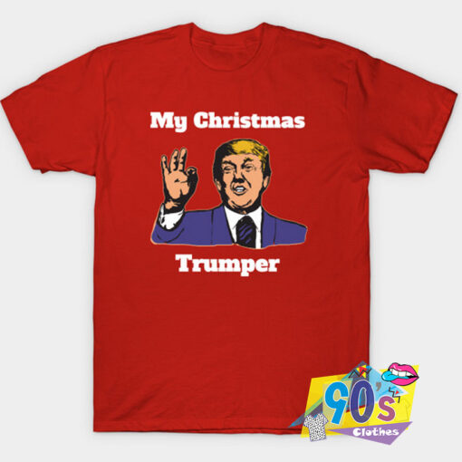 New Merry Christmas Trumper T Shirt.jpg