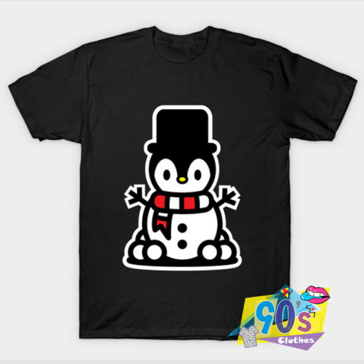 New Penguin Snowman Christmas T shirt.jpg