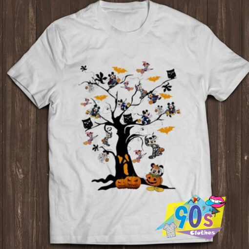 Nice Mickey Mouse Tree Halloween T shirt.jpg