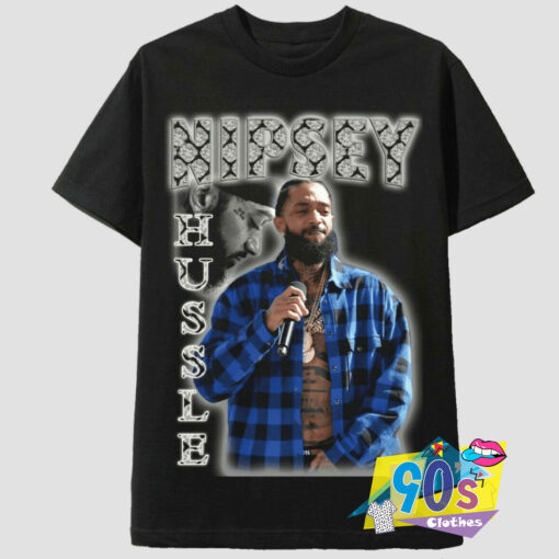 Nipsey Hussle Singing Rapper T Shirt.jpg