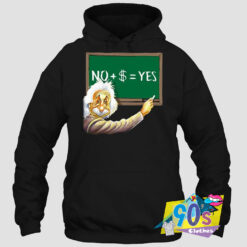 No Plus Money Albert Einstein Hoodie.jpg