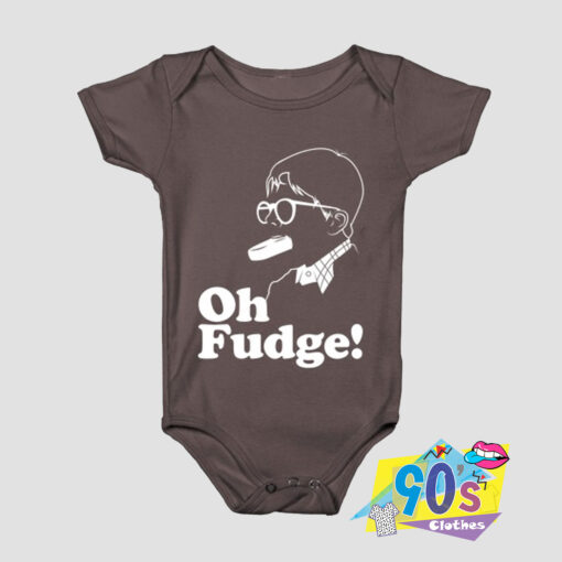 Oh Fudge Funny Eating Baby Onesie.jpg