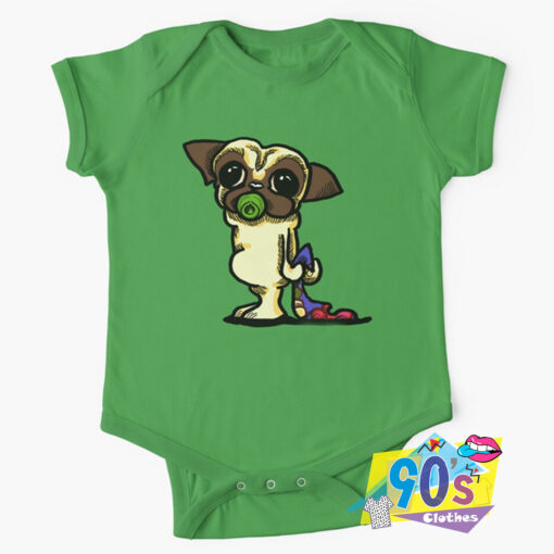 PUG Fawn Baby Onesie.jpg