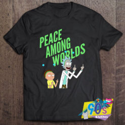 Peace Among Worlds Rick And Morty T Shirt.jpg