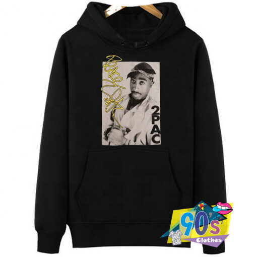 Peace Yellow Script Tupac Hoodie.jpg