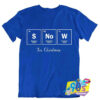 Periodic Table Snow Chemistry Geek T Shirt.jpg