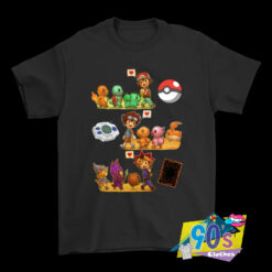 Pokemon Digimon Yugioh Starters T Shirt.jpg