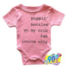 Poppin Bottles At My Crib Cute Baby Onesie.jpg