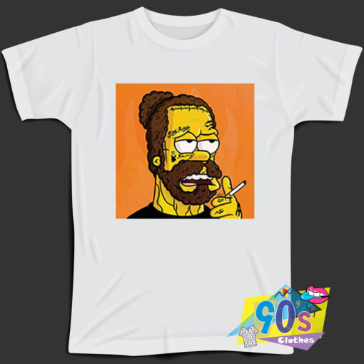 Post Malone Simpson Smoke T Shirt.jpg