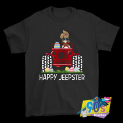 Rabbit On Jeep Easter Holiday T Shirt.jpg