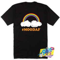 Rainbow Mood AF Nice Graphic T Shirt.jpg