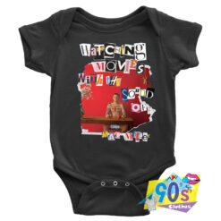 Rapper Mac Miller Watching Movies Custom Baby Onesie.jpg