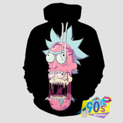 Rick and Morty Horror Face Hoodie.jpg