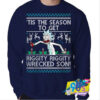 Riggity Rick Morty Ugly Christmas Sweatshirt.jpg