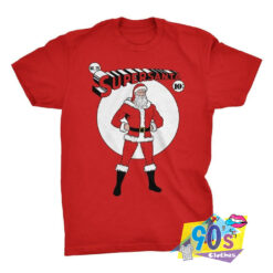 Saint Christmas Super Santa Clause T shirt.jpg