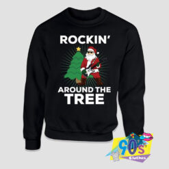 Santa Guitar Player Gift Christmas Sweatshirt.jpg