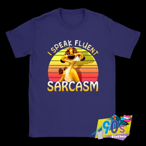 Sarcasm Timon The Lion King T Shirt.jpg