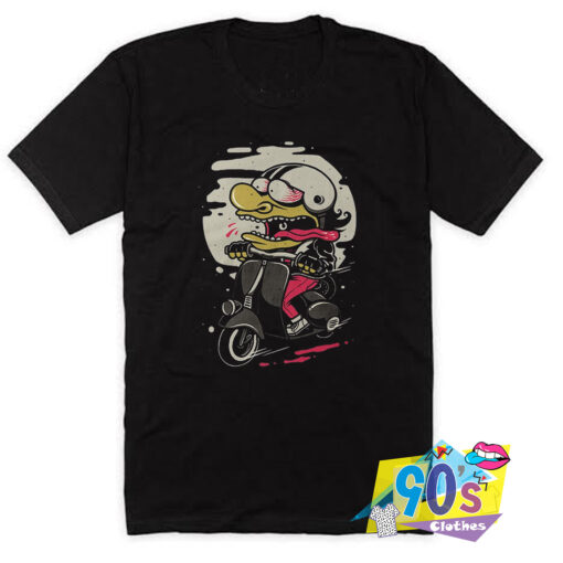 Scooterist Scary Funny Design T Shirt.jpg