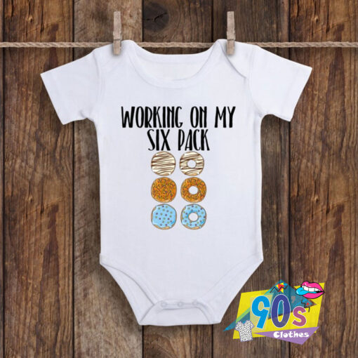 Six pack Donuts Baby Onesie.jpg