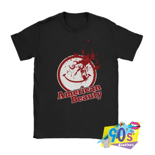 Smiling American Beauty Movie T Shirt.jpg