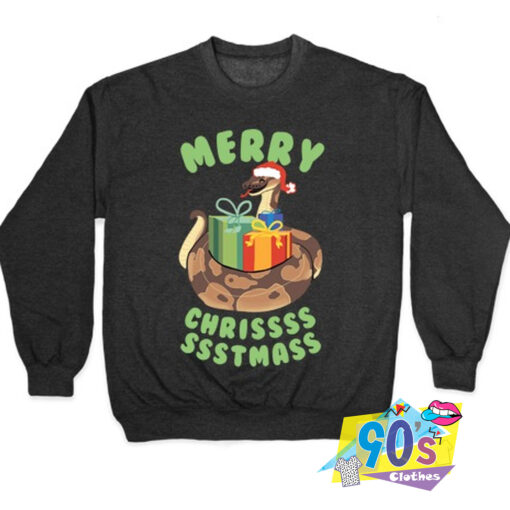 Snake Merry Chrissssssstmass Sweatshirt.jpg