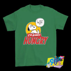 Snoopy Fell So Hungry T Shirt.jpg