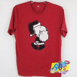 Snoopy Santa Christmas Peanuts T Shirt.jpg