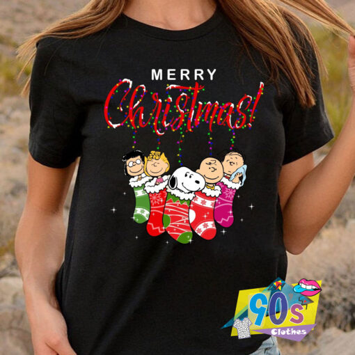 Snoopy and Friends Merry Christmas T shirt.jpg