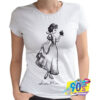 Snow White Sketch Hold Apple T Shirt.jpg