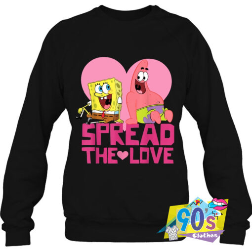 Special Spread The Love SpongeBob Sweatshirt.jpg