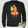 Spongebob Licking Nicki Minaj Rapper Sweatshirt.jpg