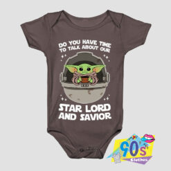 Star Lord And Savior Baby Onesie.jpg