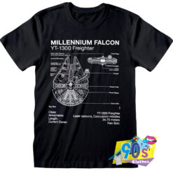 Star Wars Millennium Falcon Freighter Plans T Shirt.jpg