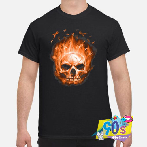 Sugar Skull Ribbon Face T Shirt.jpg