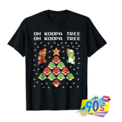 Super Mario Koopa Tree Goomba Christmas T shirt.jpg