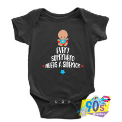 Superhero Needs A Sidekick Baby Onesie.jpg