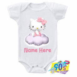 Sweet Hello Kitty On Cloud Baby Onesie.jpg