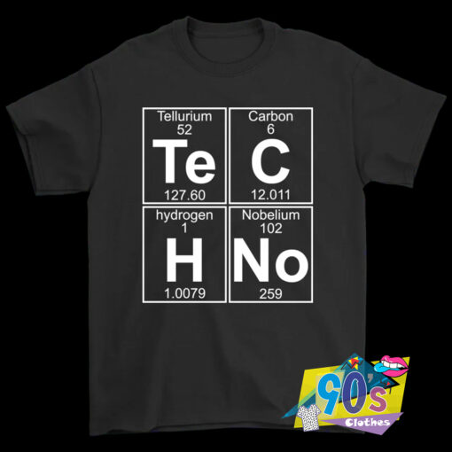 Tellurium Carbon Hydrogen Nobelium T Shirt.jpg