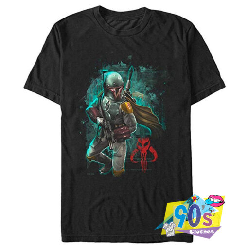 The Action Mandalorian Warrior Graphic T shirt.jpg