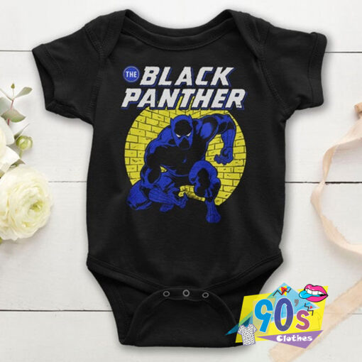The Action Of Black Panther Baby Onesie.jpg