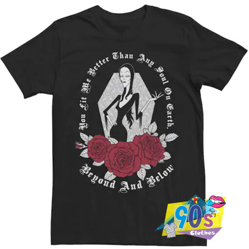 The Addams Family Morticia Addams Beyond And Below T Shirt.jpg
