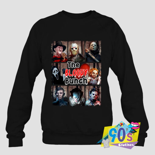 The Bloody Bunch Horror Movies Sweatshirt.jpg