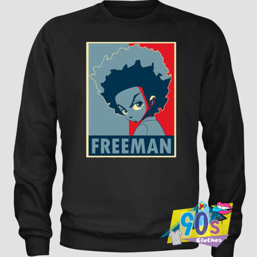 The Boondocks Freeman Animation Sweatshirt.jpg