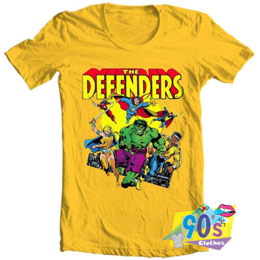 The Defenders Retro Marvel Comics T Shirt.jpg