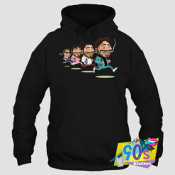 The Evolution Of Post Malone Cartoon Hoodie.jpg