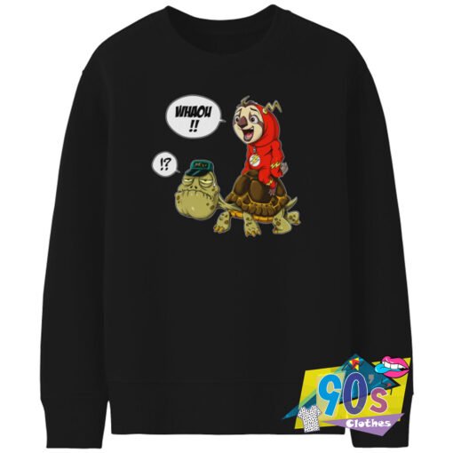 The Flash Parody The Turtle Sweatshirt.jpg