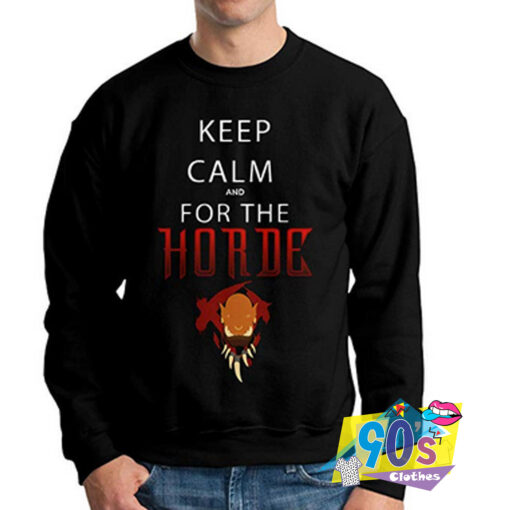 The Horde Logo Warcraft Casual Sweatshirt.jpg