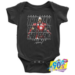 The Man The Myth The Legend Iron Man Signature Baby Onesie.jpg